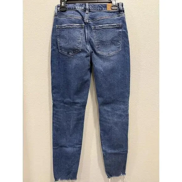 American Eagle Dark Wash Mom Jean, Women's Size 2 - Picture 6 of 9